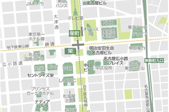 栄 - 名古屋オフィスエリアガイド