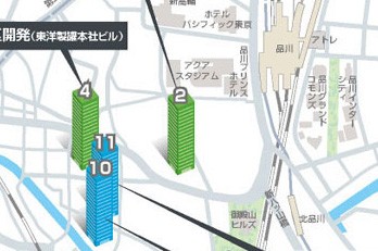 浜松町・品川・五反田・大崎 - 東京オフィスビル竣工マップ 【2012年版】