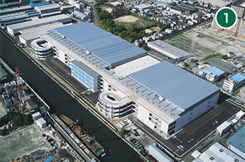 全国免震物流施設一覧　関西・中部